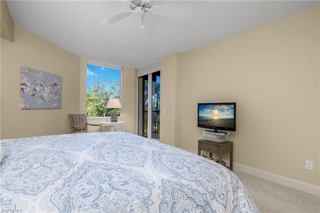 Spacious primary bedroom