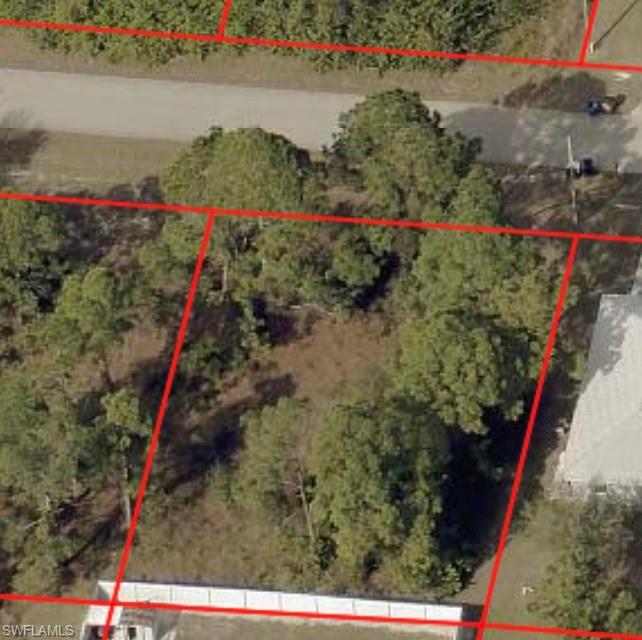 Map / location featuring property boundaries highlighted