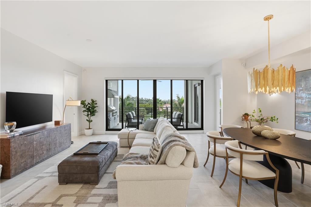 View of living room