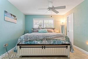 Bedroom with attached bathroom