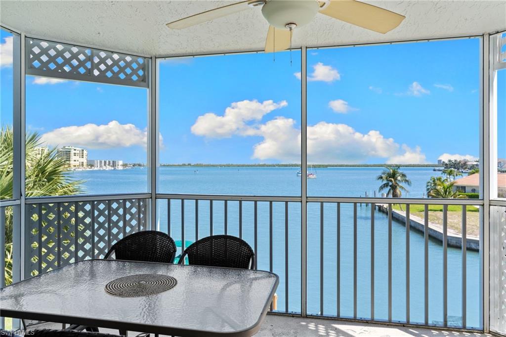 Screened Lanai - 180 Degree View of Factory Bay