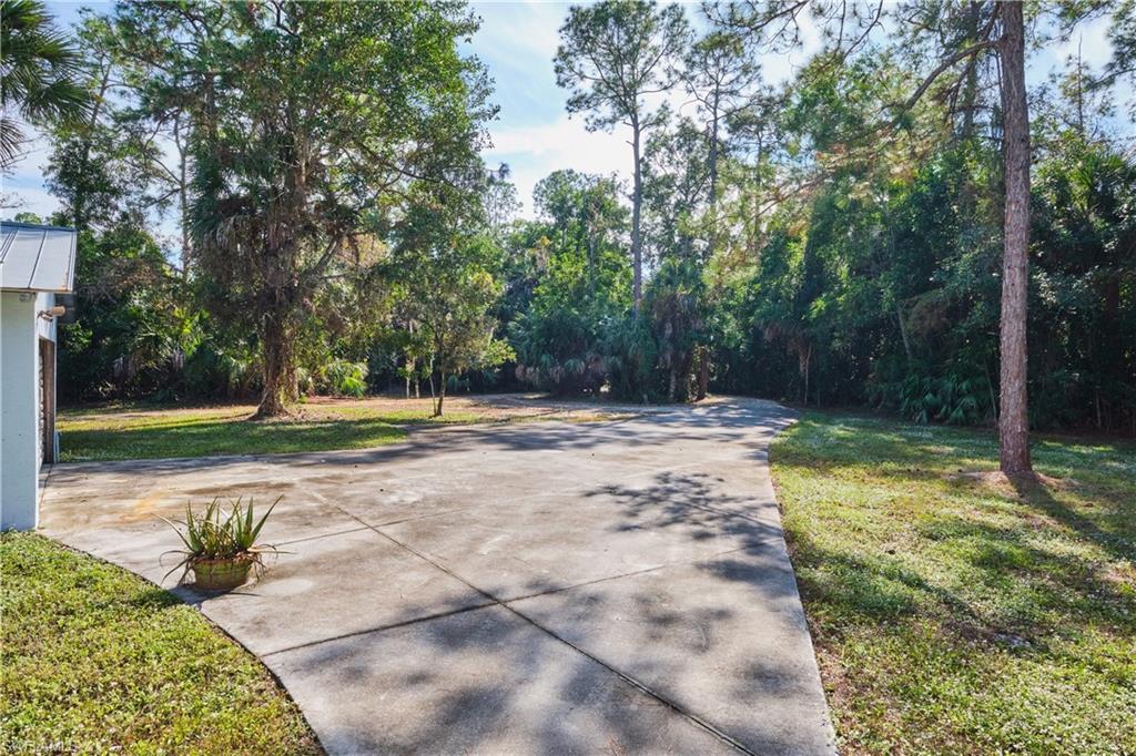 View of concrete road