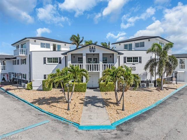 View of raised beach house