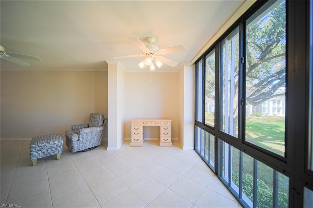 Den/Office Area In Unit With Great View Of Courtyard & Pool Area!