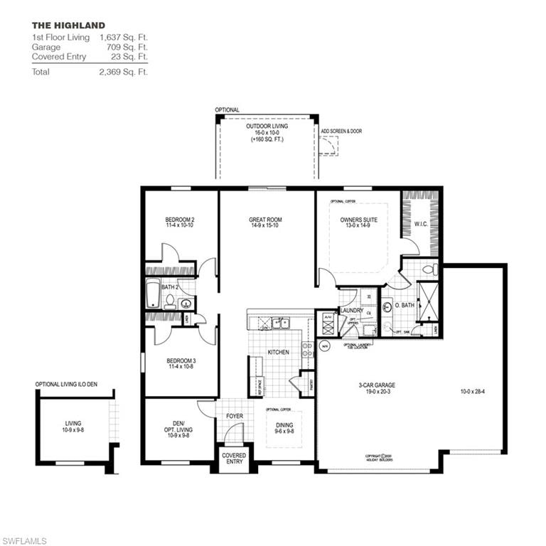 View of room layout