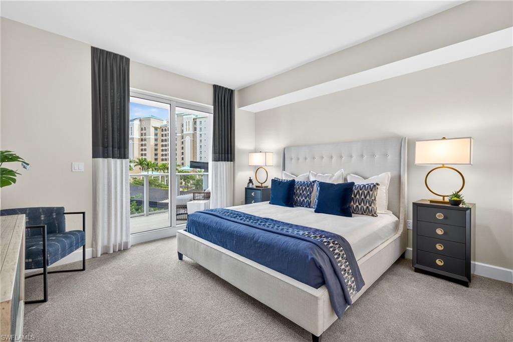 Bedroom 2 cozy and comfortable space featuring an open terrace with bay views