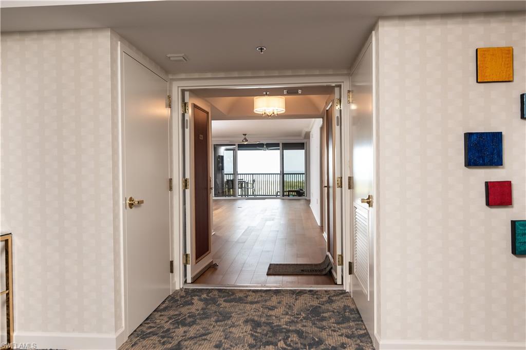 ENTERING THE RESIDENCE