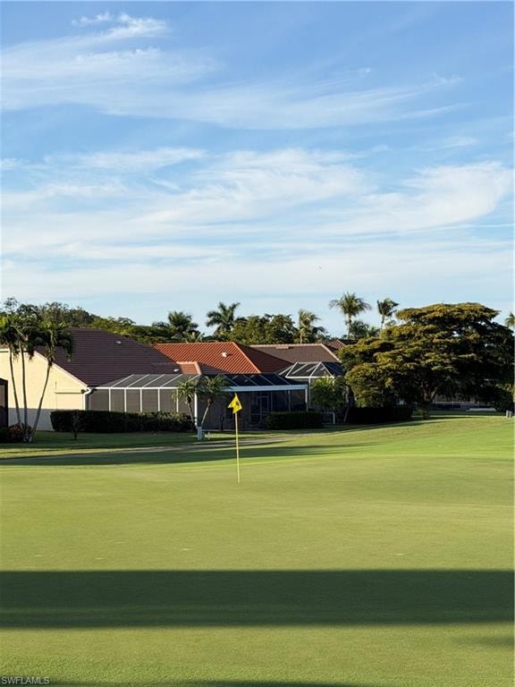 Surrounding community featuring view of golf course