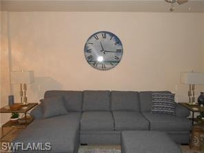 View of living area