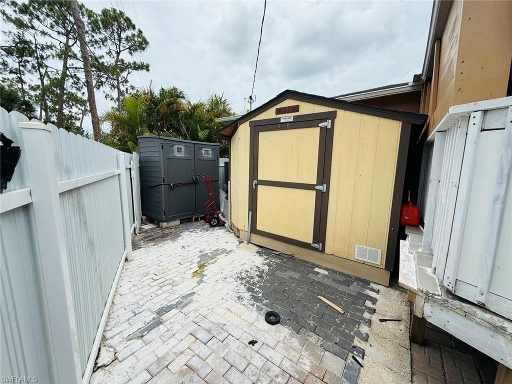 View of shed