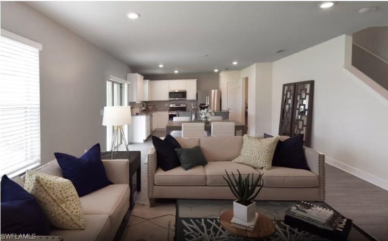 Photos are from a furnished model. Options for this home may vary.