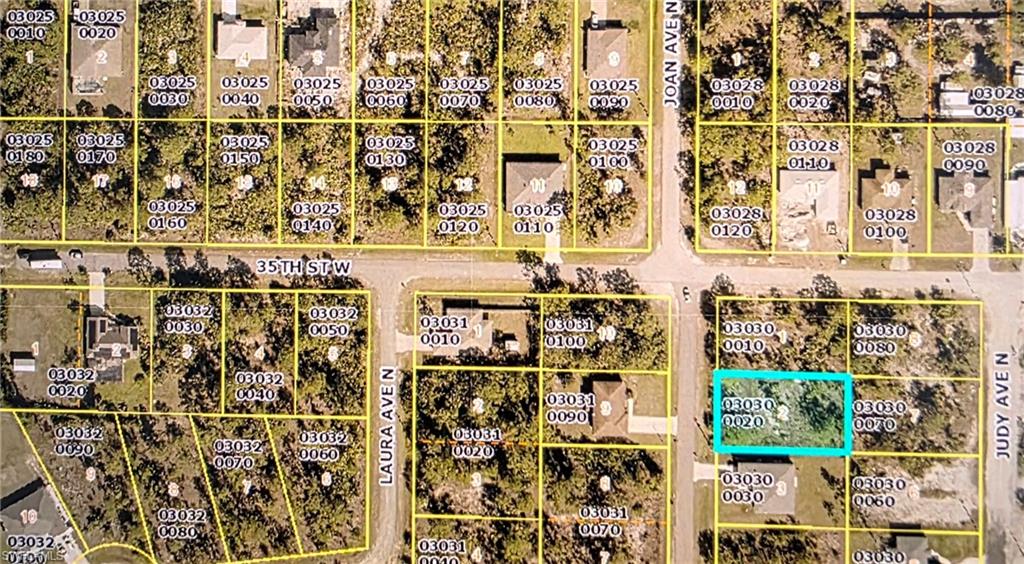 Map of property location featuring property boundaries highlighted