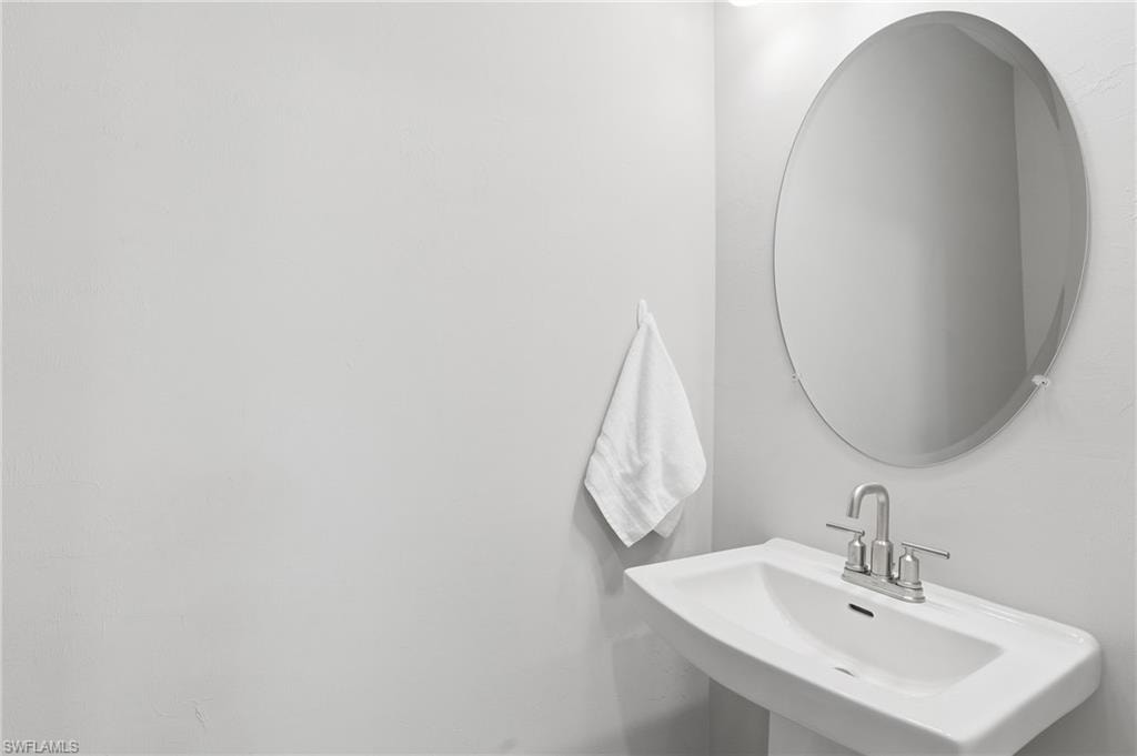 Bathroom featuring a sink