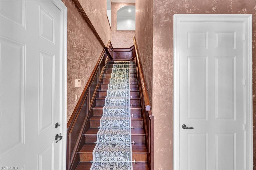 View of stairs