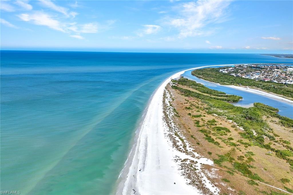 Water view featuring nearby beach