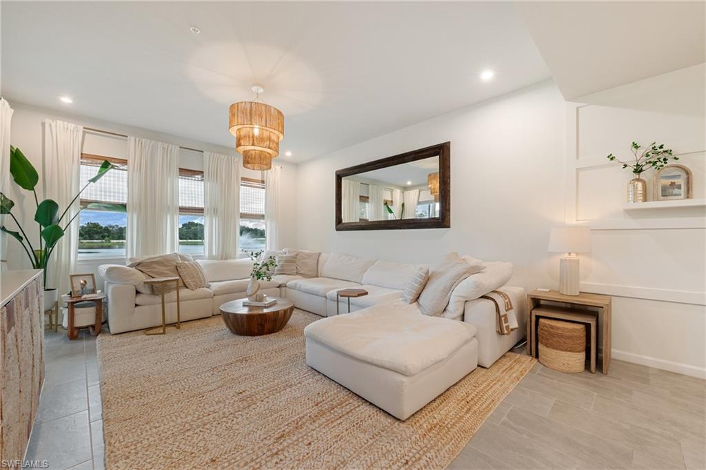 View of living area