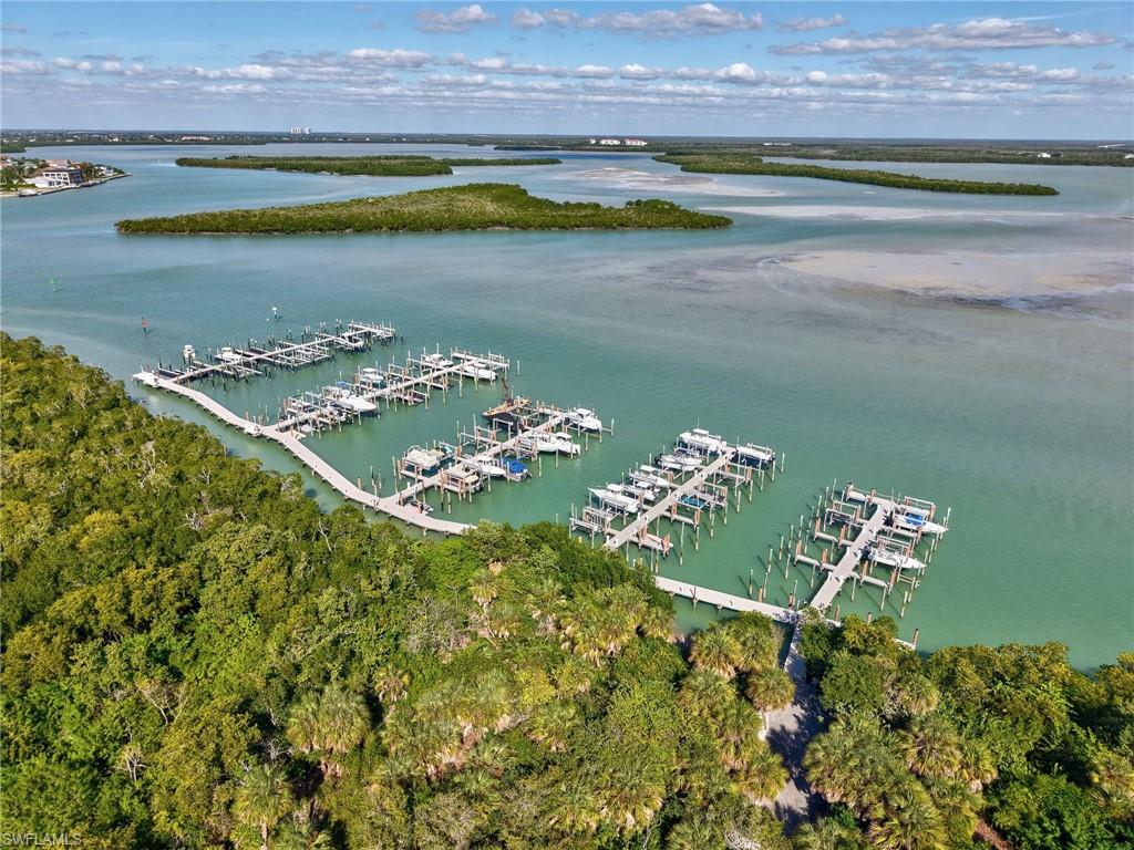 Aerial view of property's location