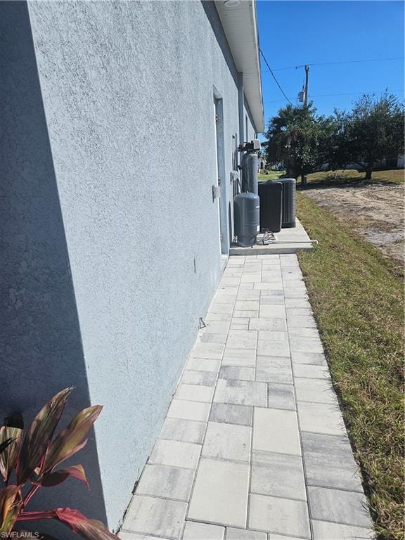 View of patio