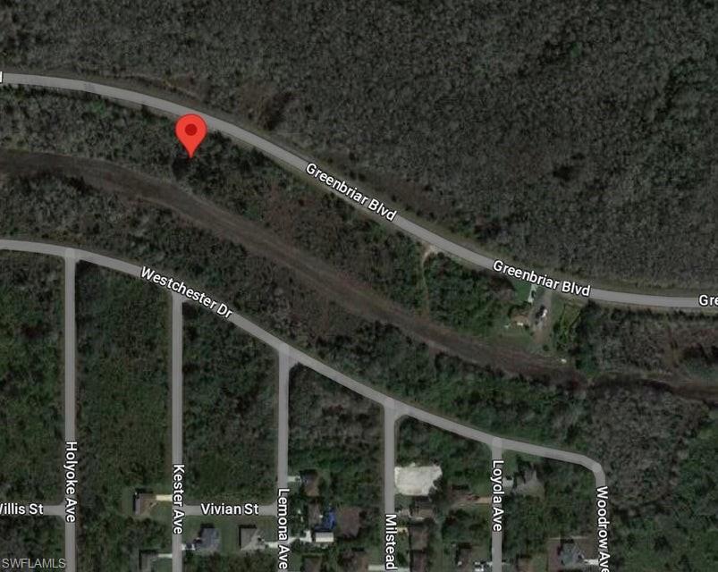 Aerial overview of property's location