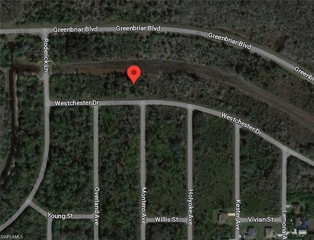 Aerial view of property's location