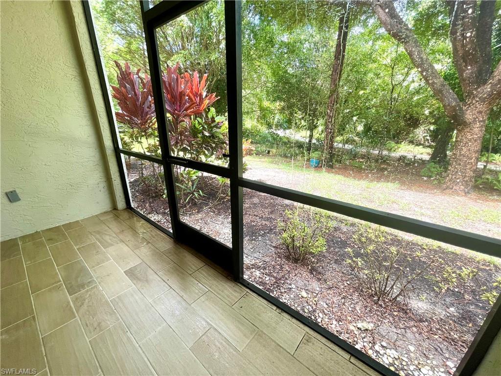 View of back patio