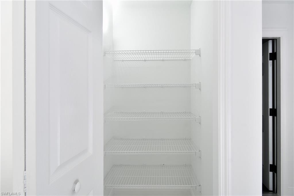 View of storage area