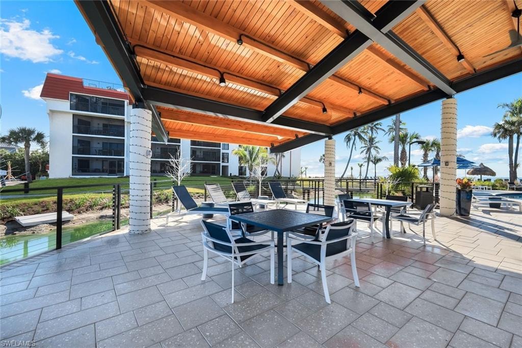 View of patio / terrace with outdoor dining area
