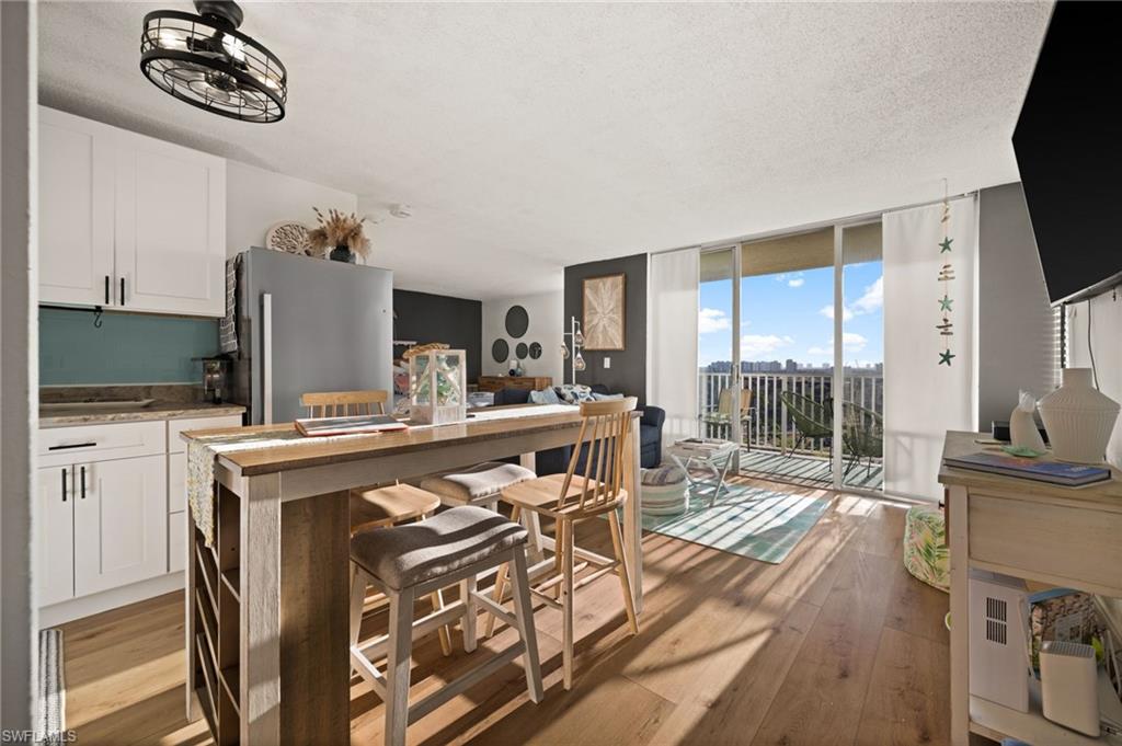 View from kitchen