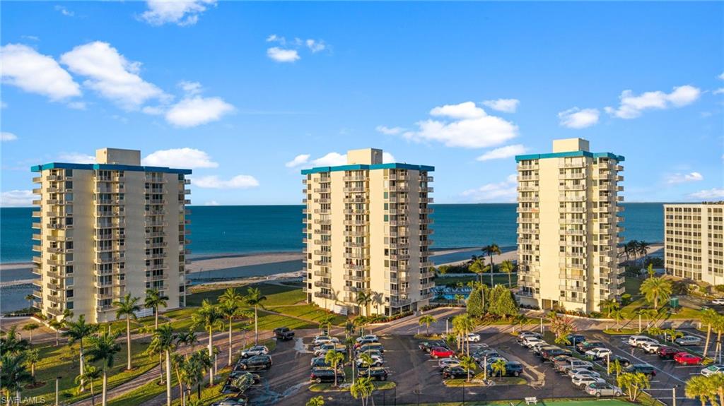 Aerial condos and Gulf