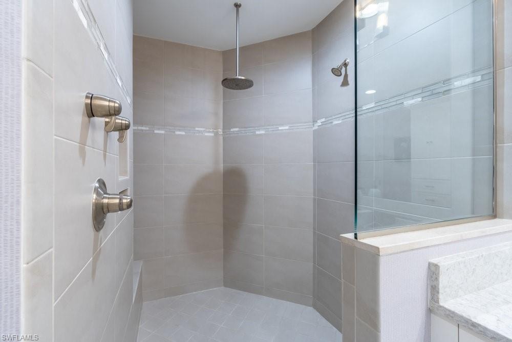 Primary bath shower