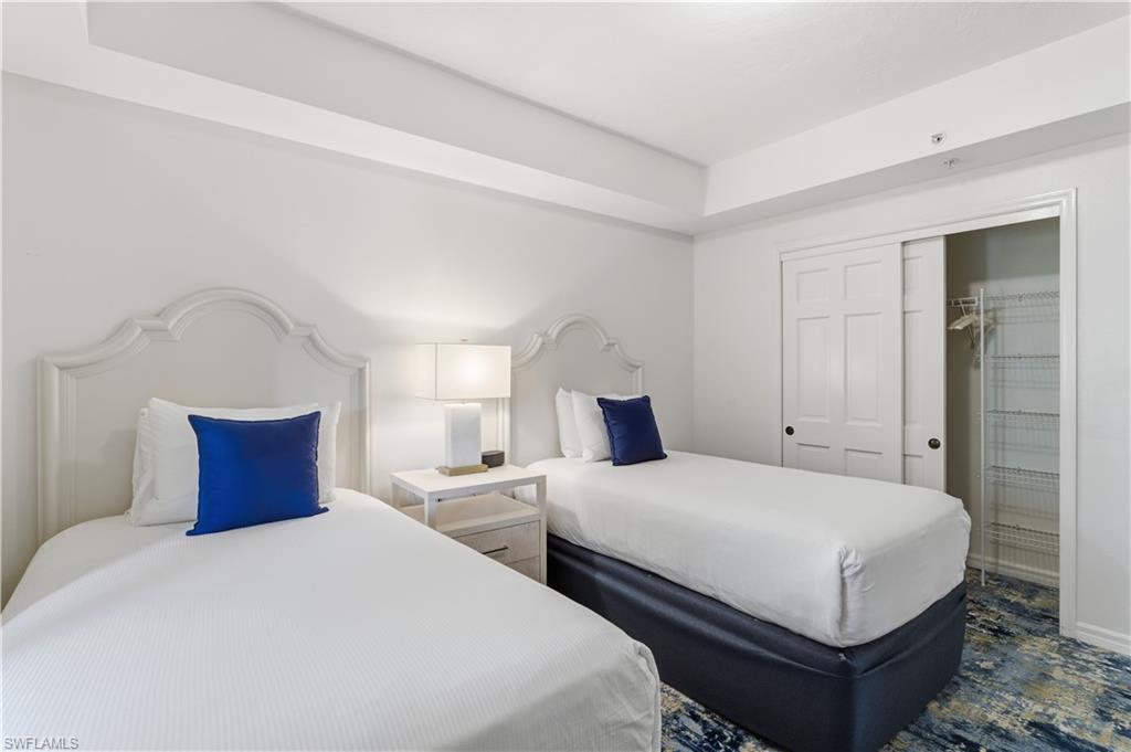 Bedroom with a closet
