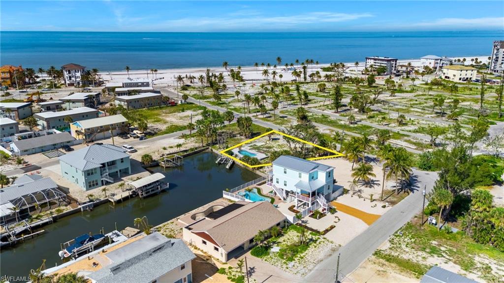 Bird's eye view of a nearby body of water  - Virtually Edited Image