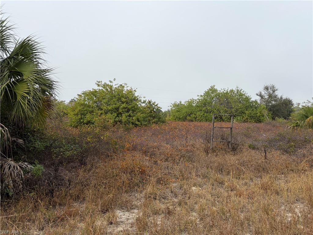 View of vacant lot for sale