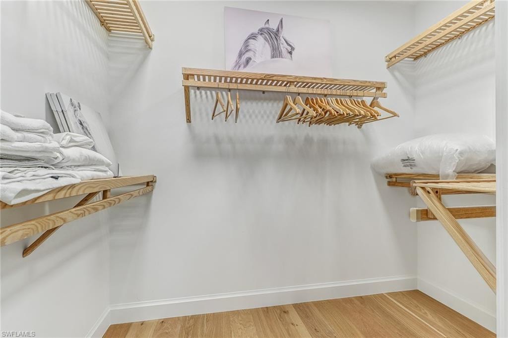 WALK IN MASTER CLOSET