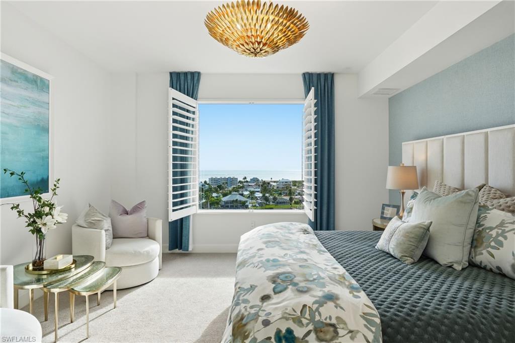 Carpeted bedroom with baseboards - Virtually Edited Image