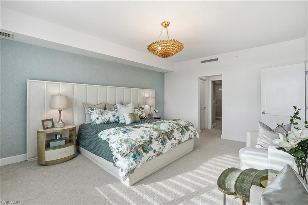 View of carpeted bedroom - Virtually Edited Image