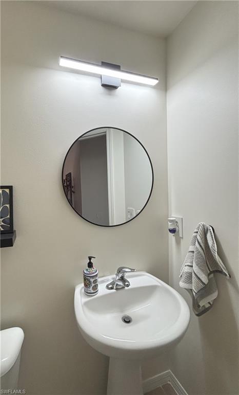 Bathroom featuring toilet