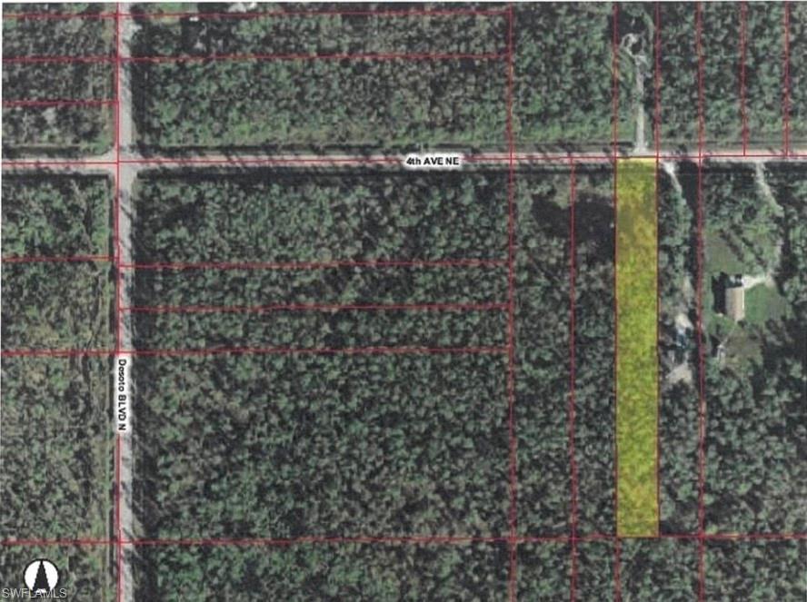 Map / location featuring property boundaries highlighted