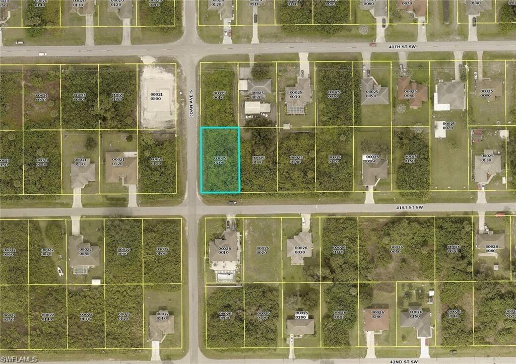 Map / location featuring property boundaries highlighted