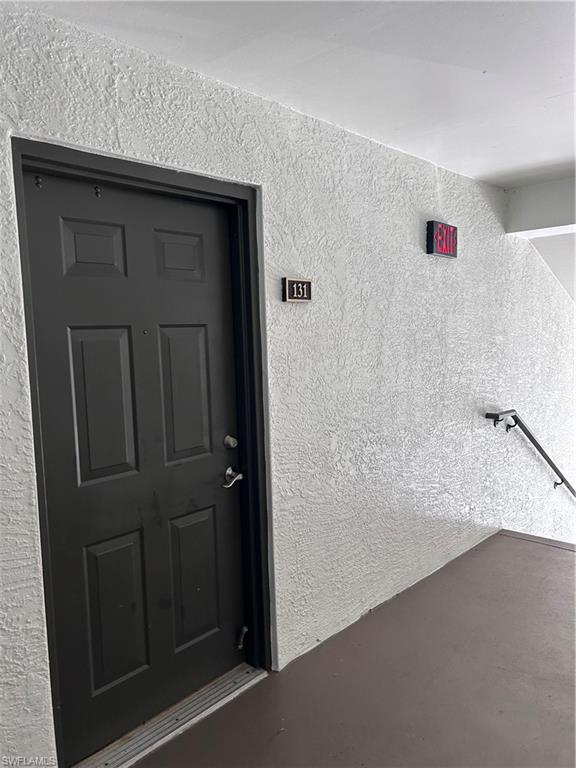 Entrance to property