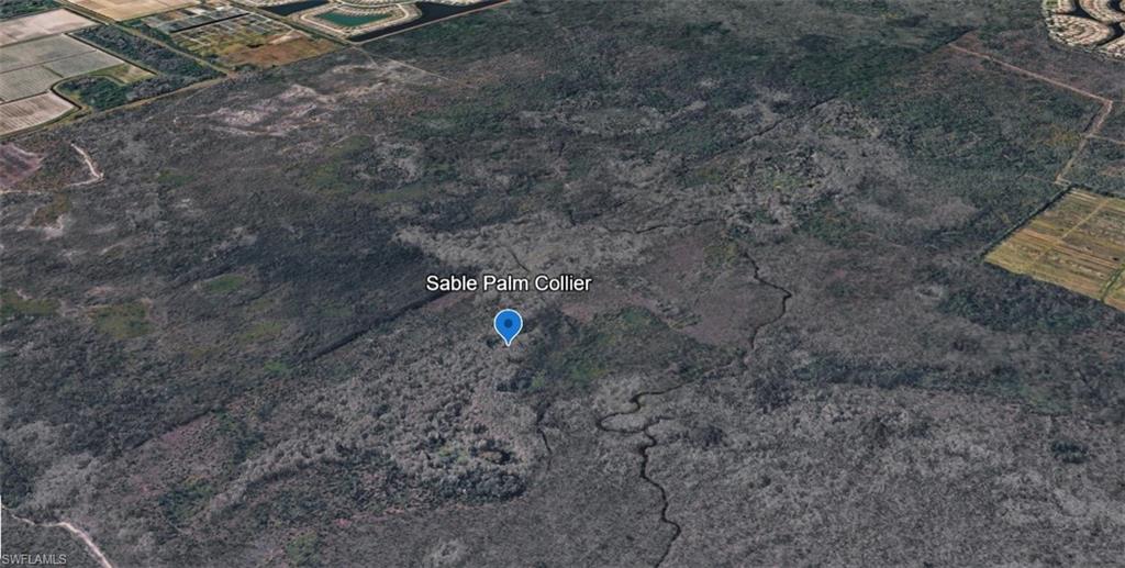 Aerial view of property's location