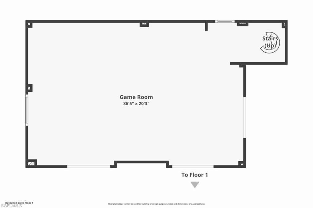 View of room layout