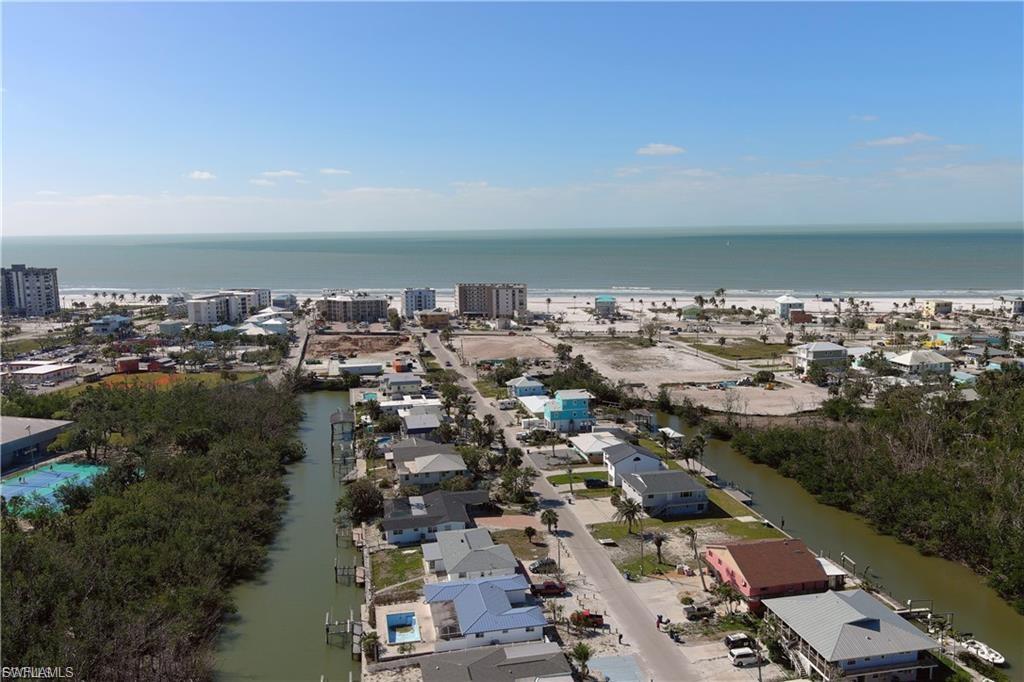 View of urban area featuring a nearby body of water