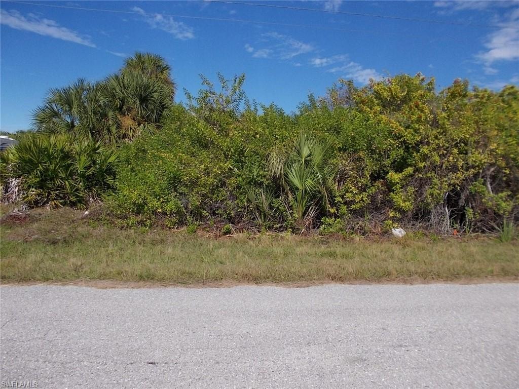 Looking at Lot from street