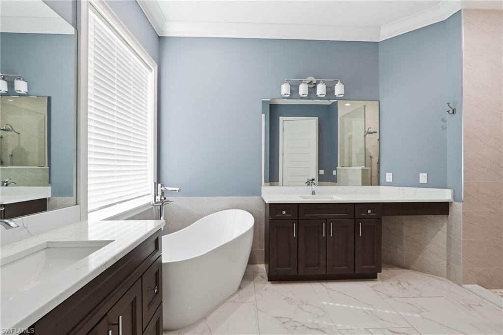 Soaking tub perfect after long days