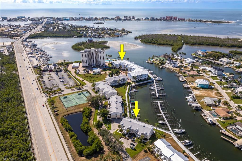 Condo and boat dock location