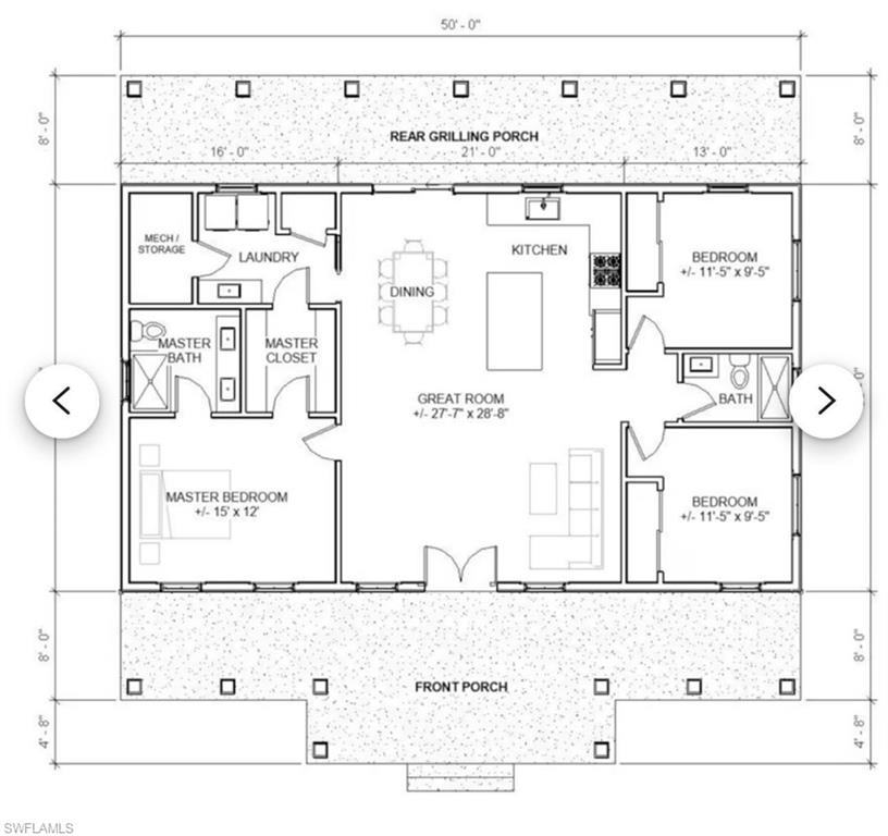 View of floor plan / room layout