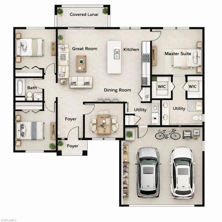 View of home floor plan