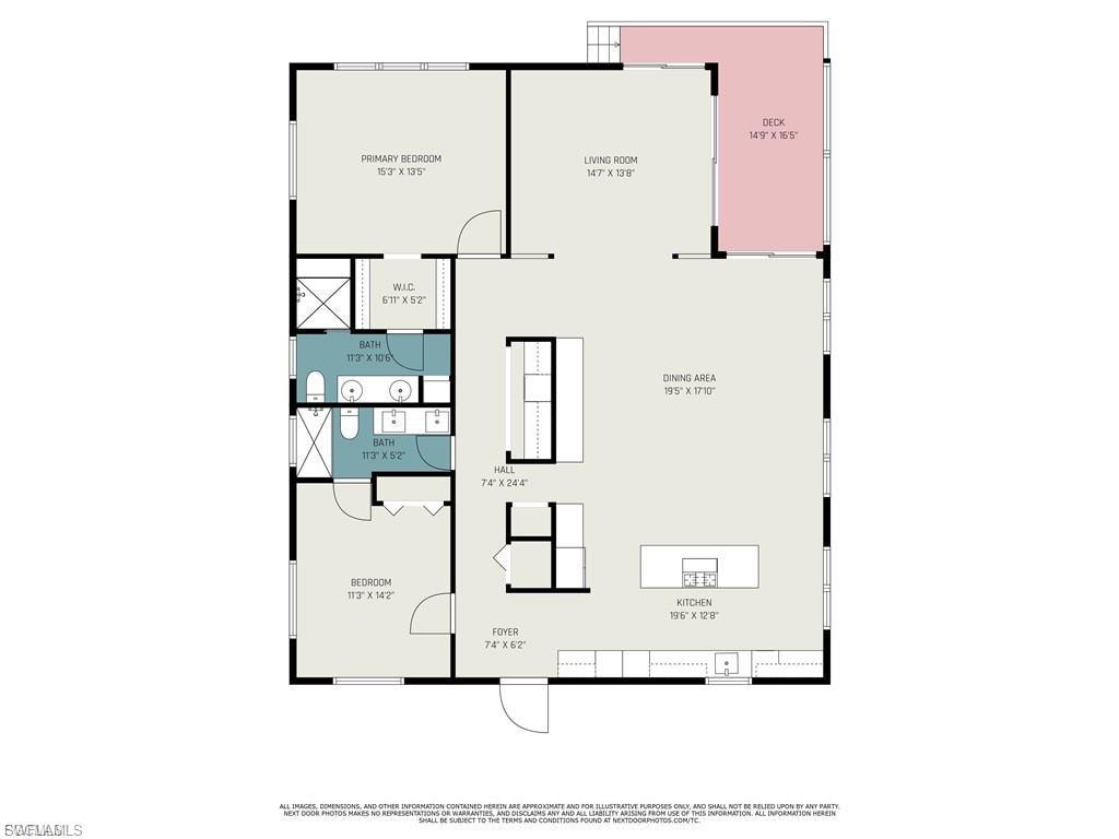 View of room layout