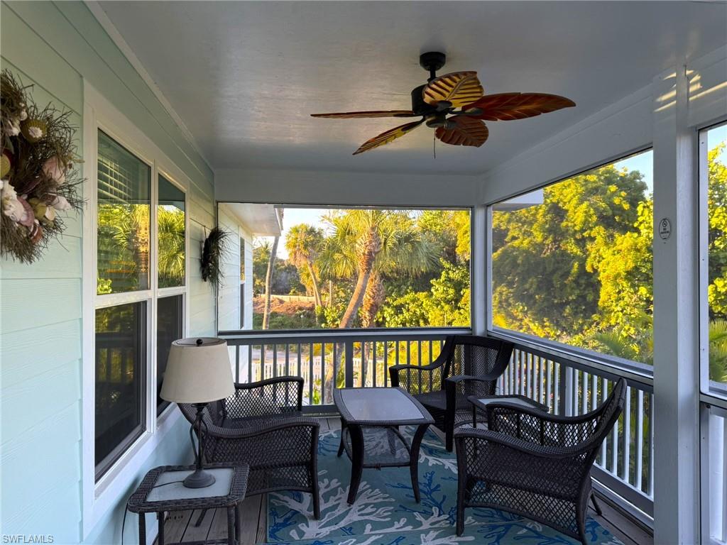 Screened Front Balcony. This Home has a Front Balcony and a Back Balcony!